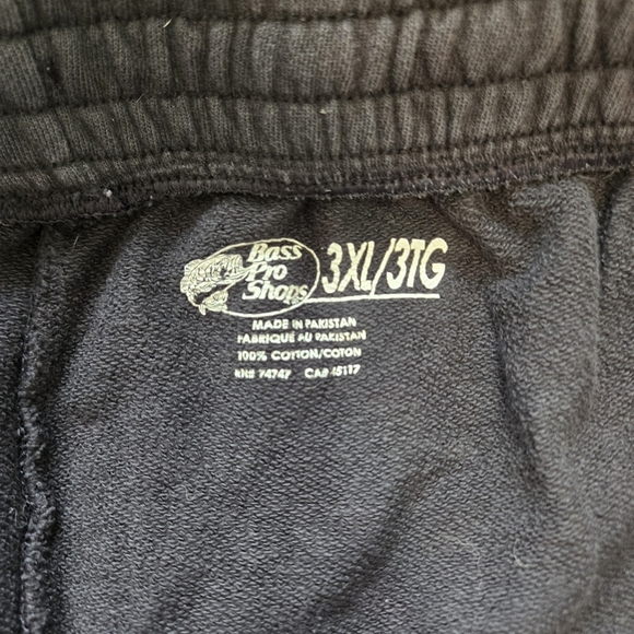 Bass Pro Shops Black Athletic Shorts - Picture 3 of 5